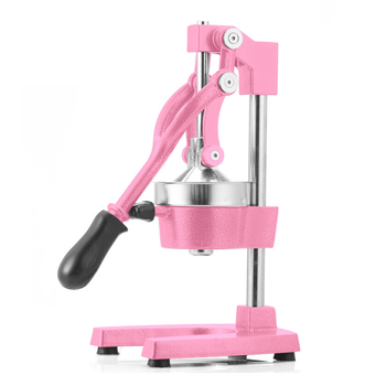 Commercial Manual Juicer Hand Press Juice Extractor Squeezer Orange Citrus Pink image