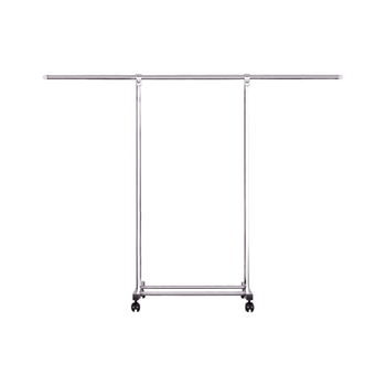 180cm Stainless Steel Floor-Standing Clothes Rack - Durable and Space-Saving Laundry Organizer image