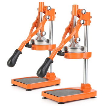2X Commercial Stainless Steel Manual Juicer Hand Press Juice Extractor Squeezer Orange image