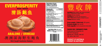 Everprosperity September 2026 - Abalone Label image