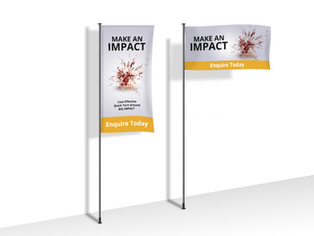 Dual layer Woven Polyester Flags image