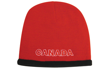 Roll Down Acrylic & Polar Fleece Beanie - Toque image