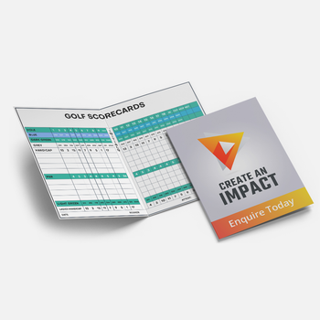 Golf Score Cards - Uncoated image