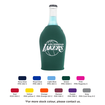 Short Bottle Cooler with Zipper image