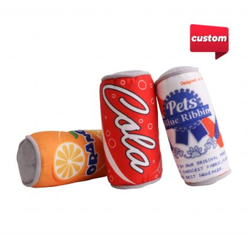 Custom Squeaky Food Shape Pet Toys image