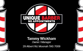 Unique Barber Appointment Cards image