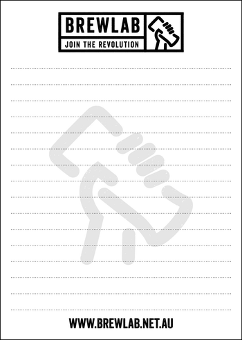 Brewlab - A6 Notepads image