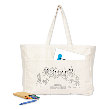 Colouring Delton Canvas Large Shopper image
