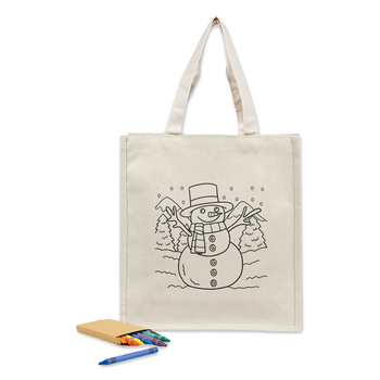 Colouring Executive Canvas Tote Bag image