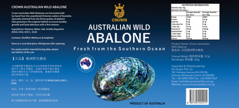 Crown Australia Abalone 213g (3pc) image