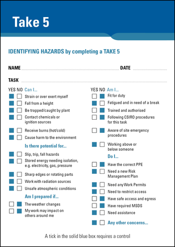 CSIRO - Pads - Take 5 image