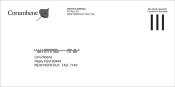 Corumbene - DL Reply Paid Envelopes image