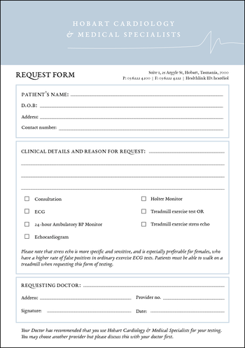 A5 ECG Referral Pads image