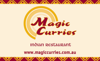 Magic Curries - Business Card image