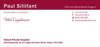 Dr Paul Sillifant - With Compliments Slips image