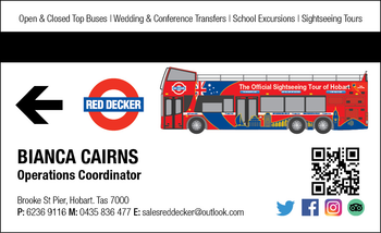 Bianca Cairns - Business Card image