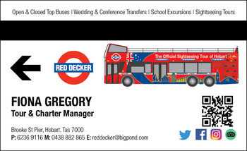 Fiona Gregory - Business Card image