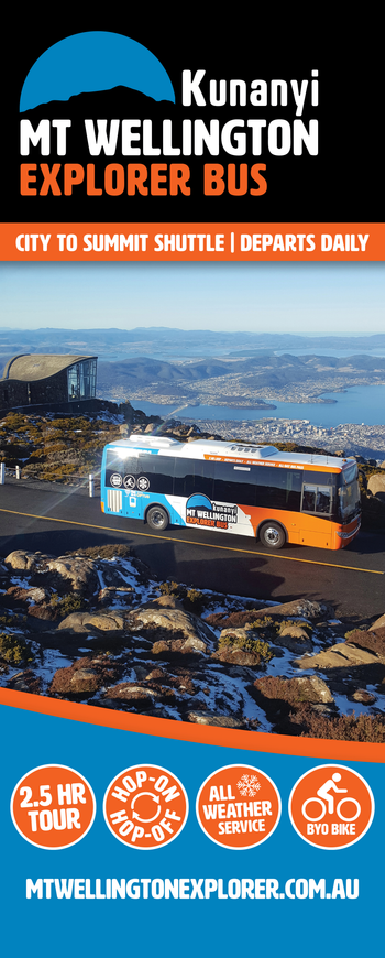 Mt Wellington Explorer - Pull Up Banner image