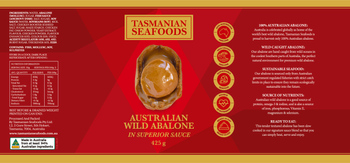 Superior Sauce - Abalone Label image