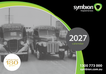 Symbion Tent Calendar 2027 image