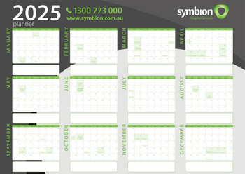 2026 Symbion Wall Planner image