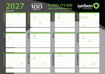 Symbion 2027 Wall Planner image