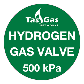Hydrogen Gas Valve 500 kPa Plate image
