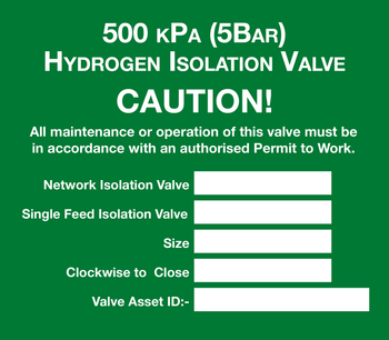 Hydrogen Isolation Plate image