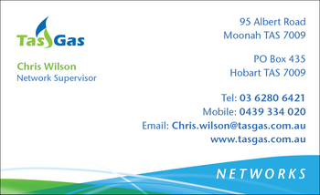 Chris Wilson Business Card image