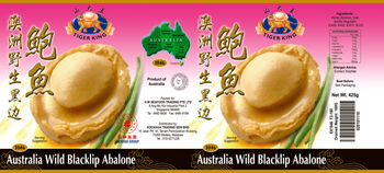 Tiger King - Abalone Label image