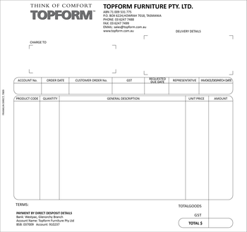 Topform - Tractor Fed Invoices image