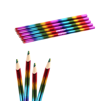 Long Four-Colour Pencil - without Eraser image