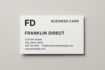 FD Business Card - 420gsm Artboard image