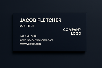 FD Business Card - 360gsm artboard with Matt Cello 2 sides image