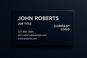 FD Business Card - 310gsm artboard with gloss cello 1 side image