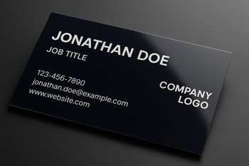 FD Business Card - 420gsm artboard with gloss cello 2 sides image