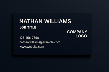 FD Business Card - 310gsm Artboard image