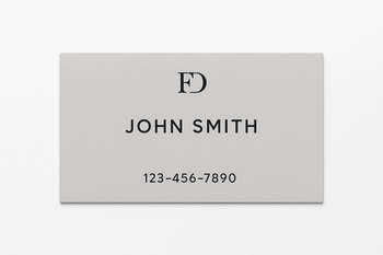FD Business Card - 360gsm Artboard image