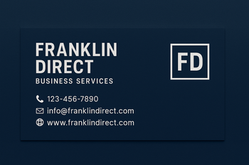 FD Business Card - 310gsm artboard with Matt Cello 2 sides image