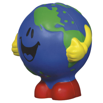 Cartoon Earth Shape Stress Reliever image