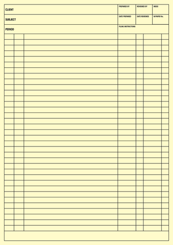 A4 Work Pads Yellow - QLD image