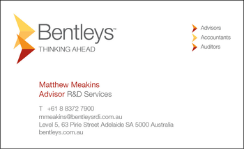 Bentleys R&D - Matthew Meakins - SA image