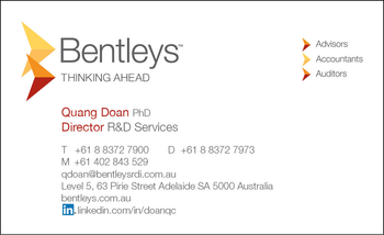 Bentleys R&D - Quang Doan - SA image
