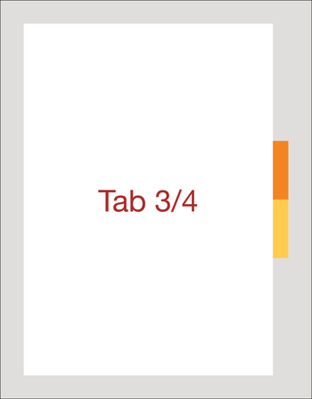 Tab Dividers - Tab 3/4 - NSW image