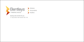 DL Plainface Envelope - New Norfolk image