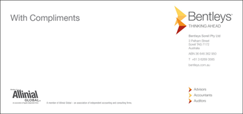 With Compliments Slips - Sorell image