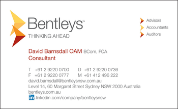 David Barnsdall OAM image