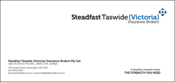 Steadfast - With Compliment Slips - Kensington image